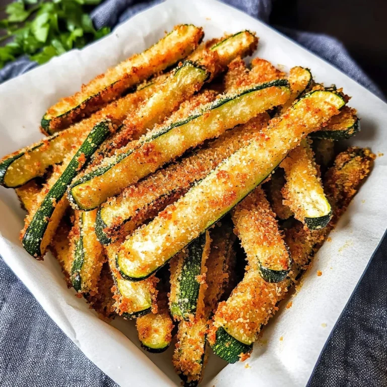Baked Parmesan Zucchini Fries