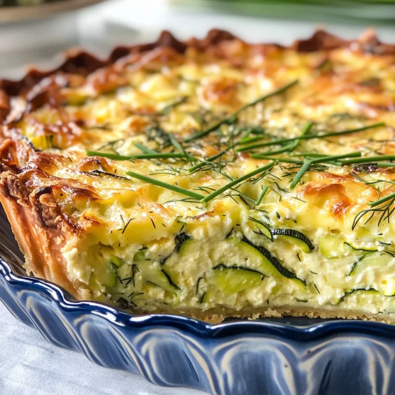 Crustless Zucchini Quiche Recipe