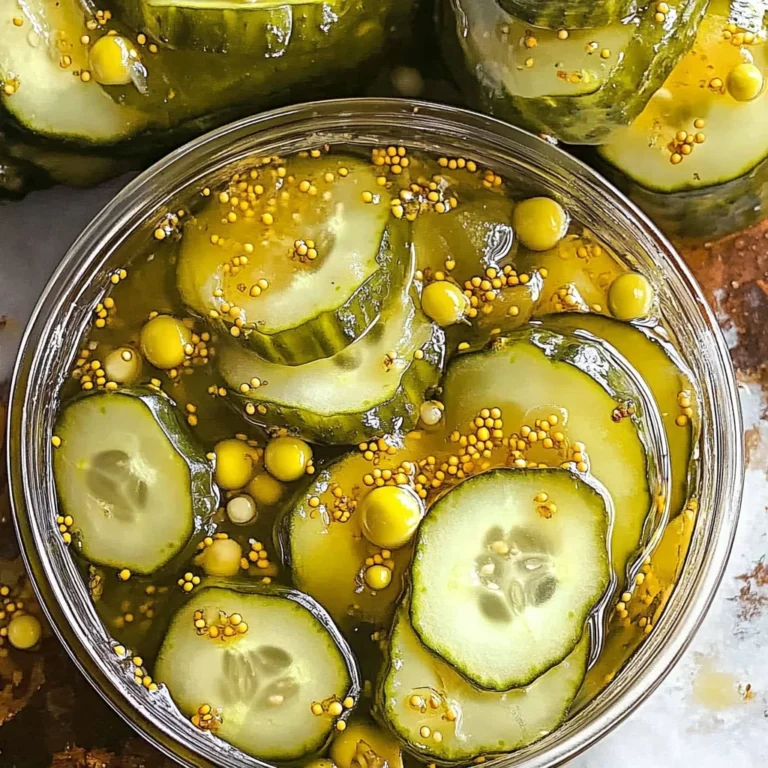 Easy Bread and Butter Pickles
