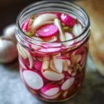 Easy Quick Pickled Radishes