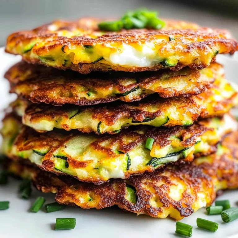 Easy Zucchini Fritters