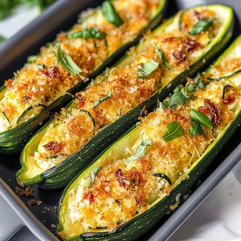 Stuffed Zucchini