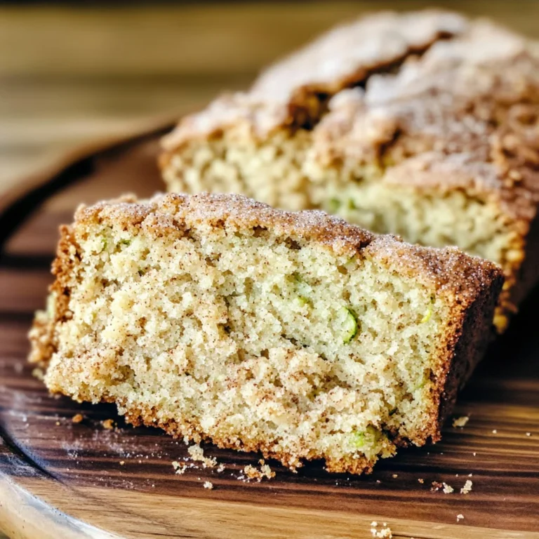 The Best Snickerdoodle Zucchini Bread