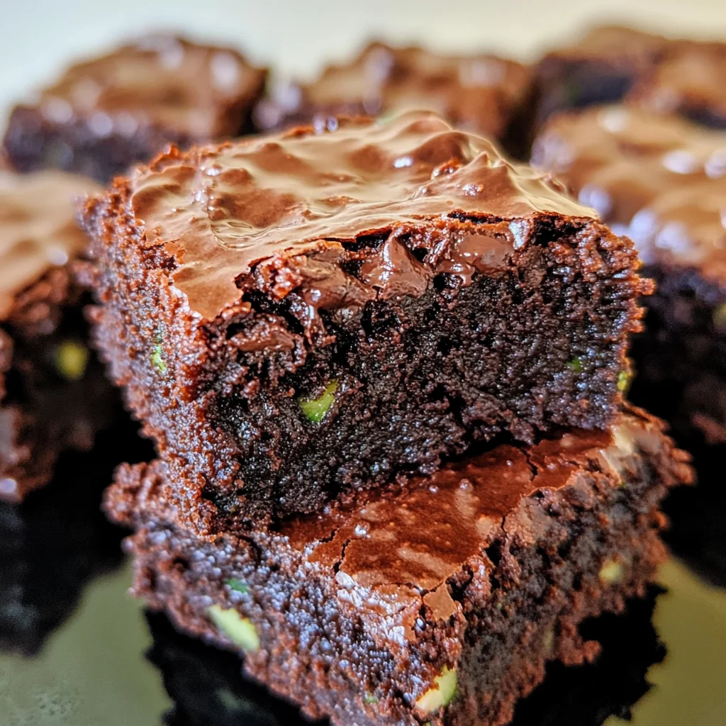 Zucchini Brownies