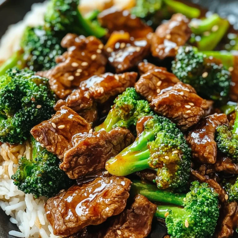 Chinese Beef and Broccoli (牛肉炒西兰花)