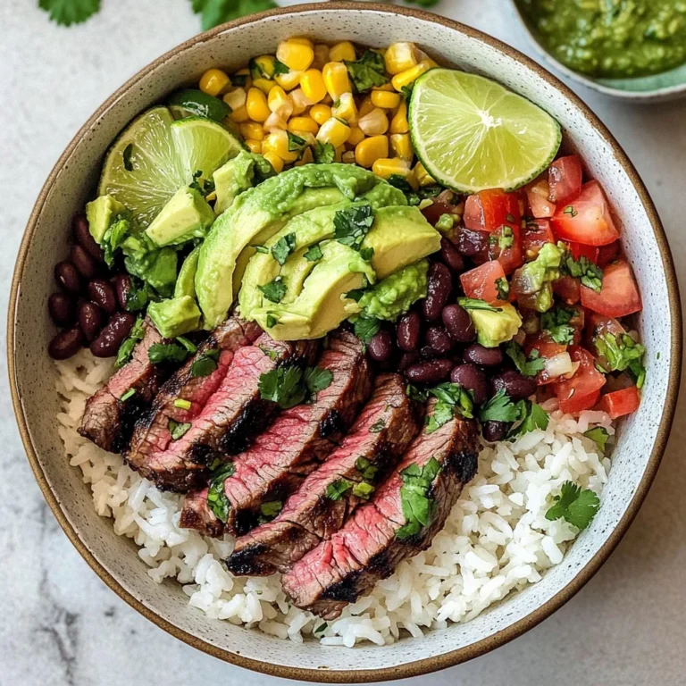 Cilantro Lime Steak Bowls: A Flavorful Recipe for a Quick Dinner