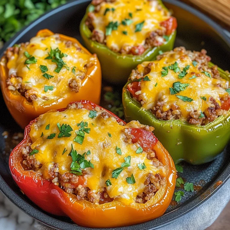 Easy Stuffed Bell Peppers Recipe