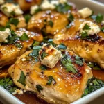 Hot Honey Feta Chicken Dish: A Deliciously Spicy and Savory Recipe