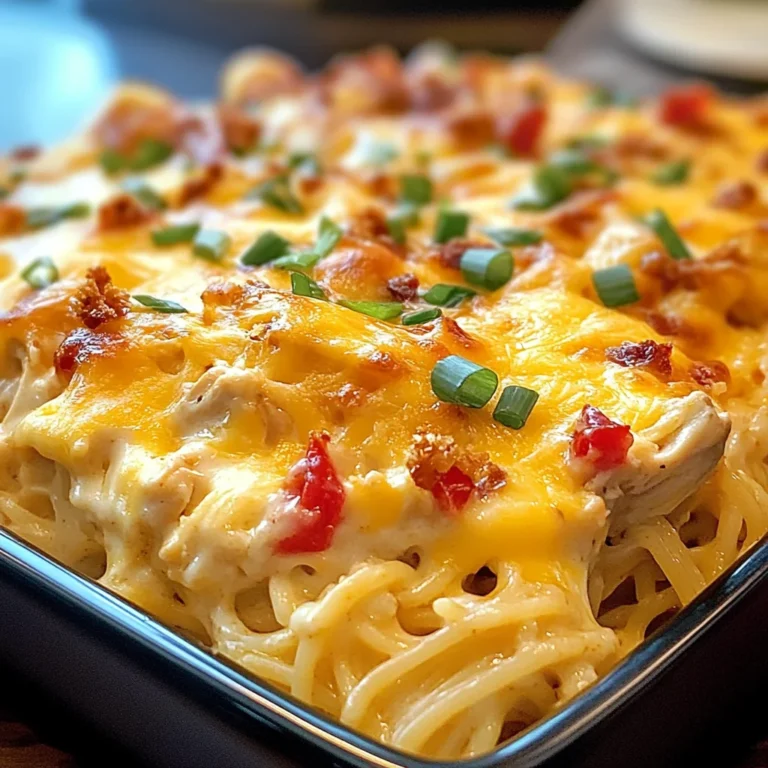 Spicy Southern Cheesy Chicken Spaghetti Casserole