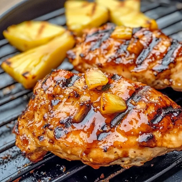 Whiskey Pineapple Chicken