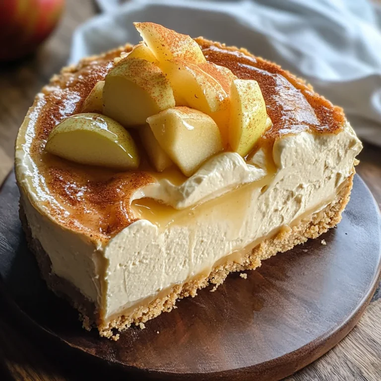 Apple Cider Cheesecake