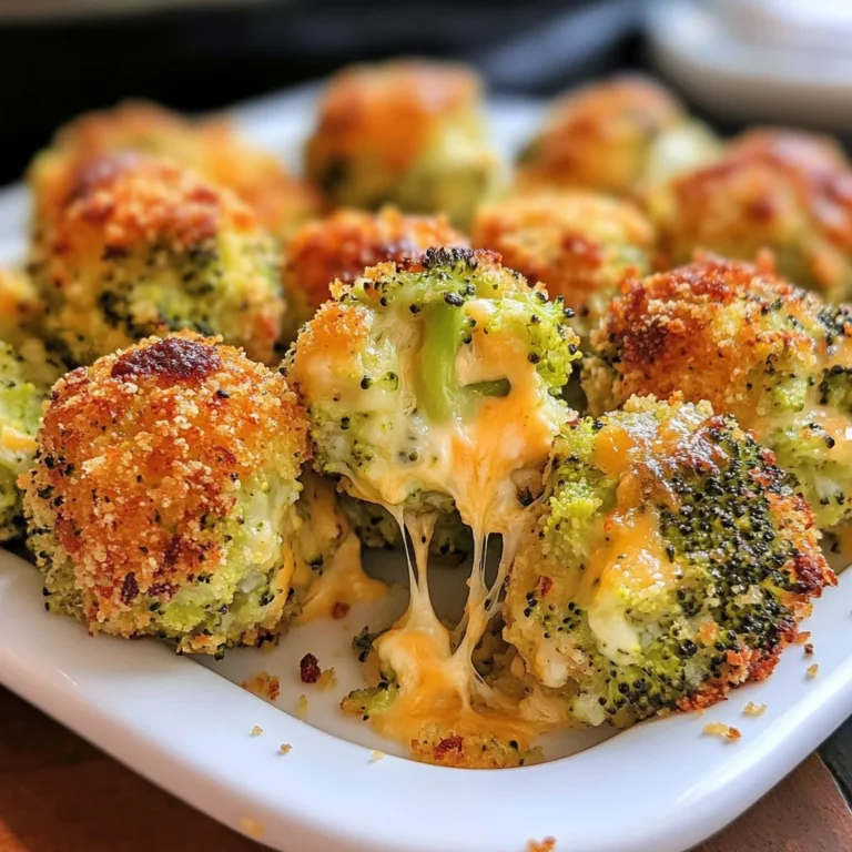 Baked Broccoli Cheese Balls