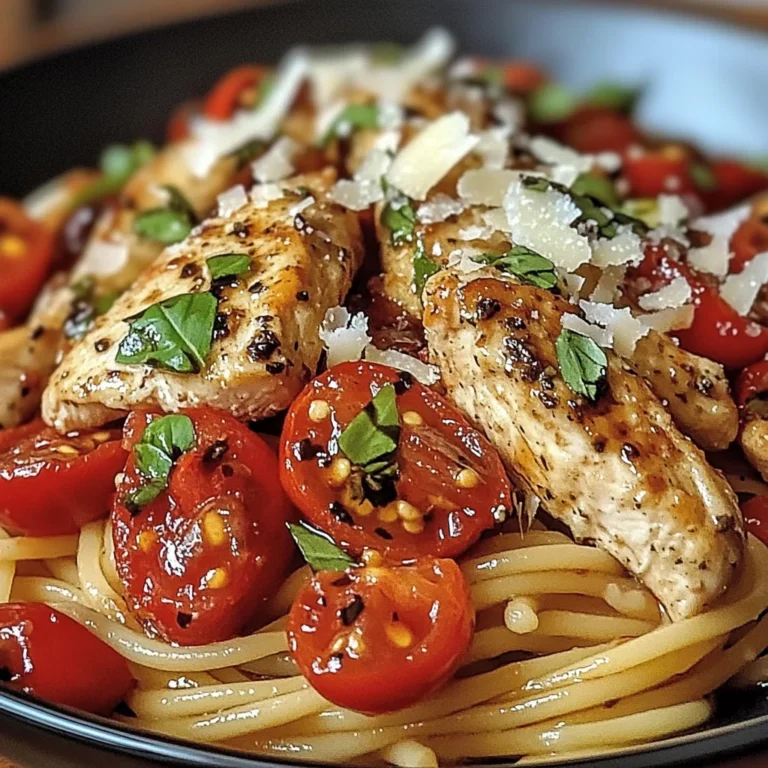 Bruschetta Chicken Pasta