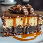 Caramel Brownie Cheesecake