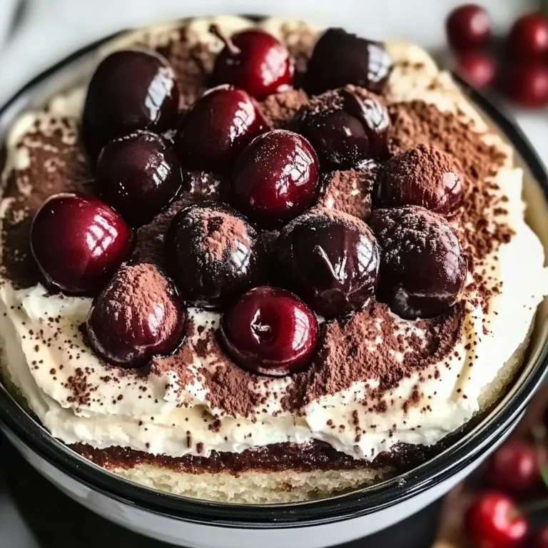 Cherry Amaretto Tiramisu