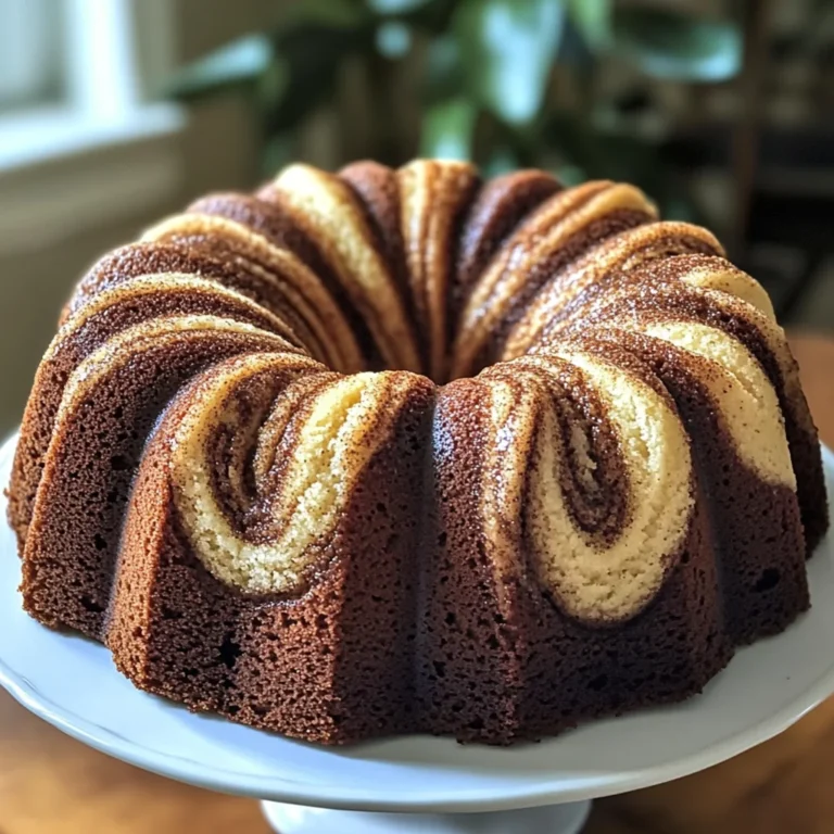 Cinnamon Swirl Bundt Cake