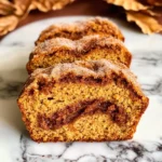 Cinnamon Swirl Pumpkin Bread Mini Loaves