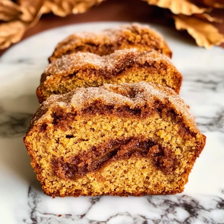 Cinnamon Swirl Pumpkin Bread Mini Loaves