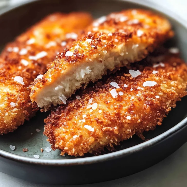 Crispy Coconut Chicken Tenders