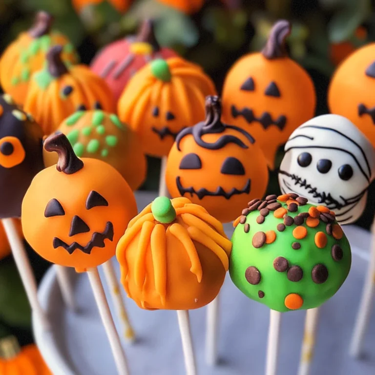 Halloween Cake Pops
