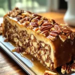 Nana’s 3-Ingredient Pecan Log