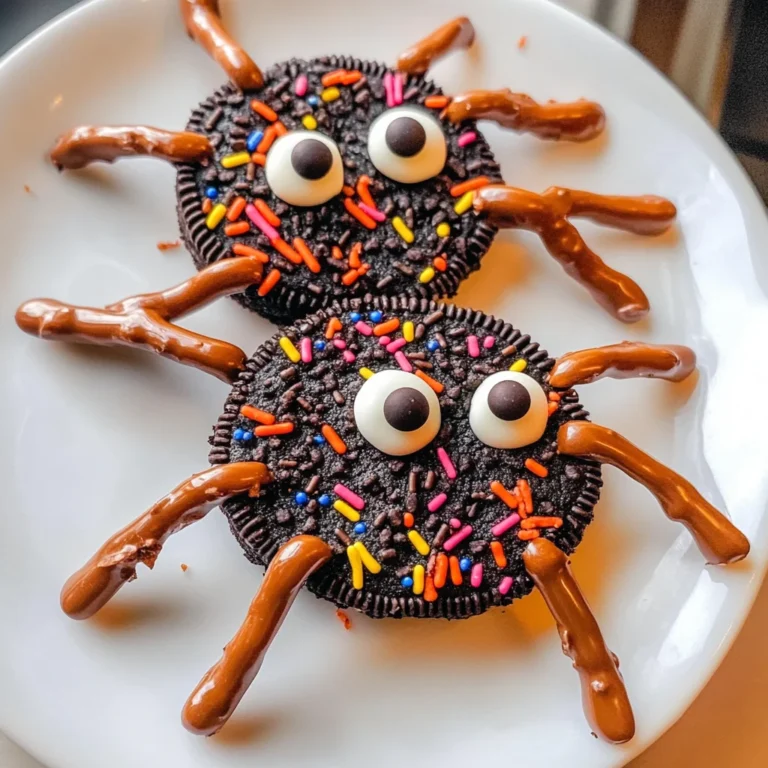 Oreo Spider Halloween Cookies