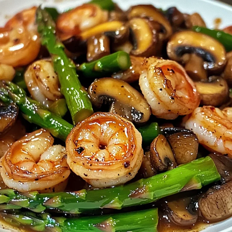 Shrimp and Asparagus Stir-Fry with Mushrooms: An Amazing Ultimate Recipe