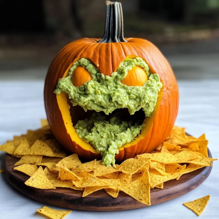Throwing Up Pumpkin Guacamole Recipe