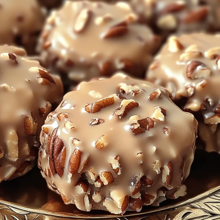 Vanilla Pecan Pralines