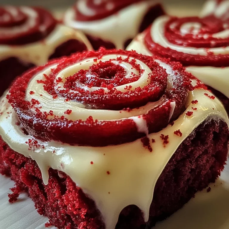 ed Velvet Cinnamon Rolls: A Decadent Twist on a Classic